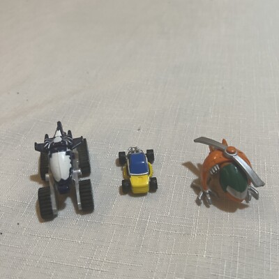3 Pc Marvel Micro Machines 1993 Set: Venom, Wolverine, Brotherhood Of Evil