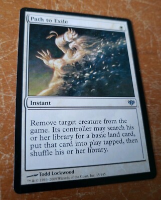 Path To Exile - Magic: The Gathering Conflux white mtg single card Uncommon  | eBay