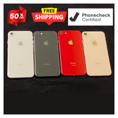 Apple iPhone 8 64GB/256GB Unlocked - Red, Gold, Silver - Very Good Condition