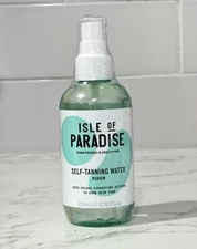 Isle of Paradise MEDIUM Self Tanning Water w/ Color Correcting Actives, 6.76 oz