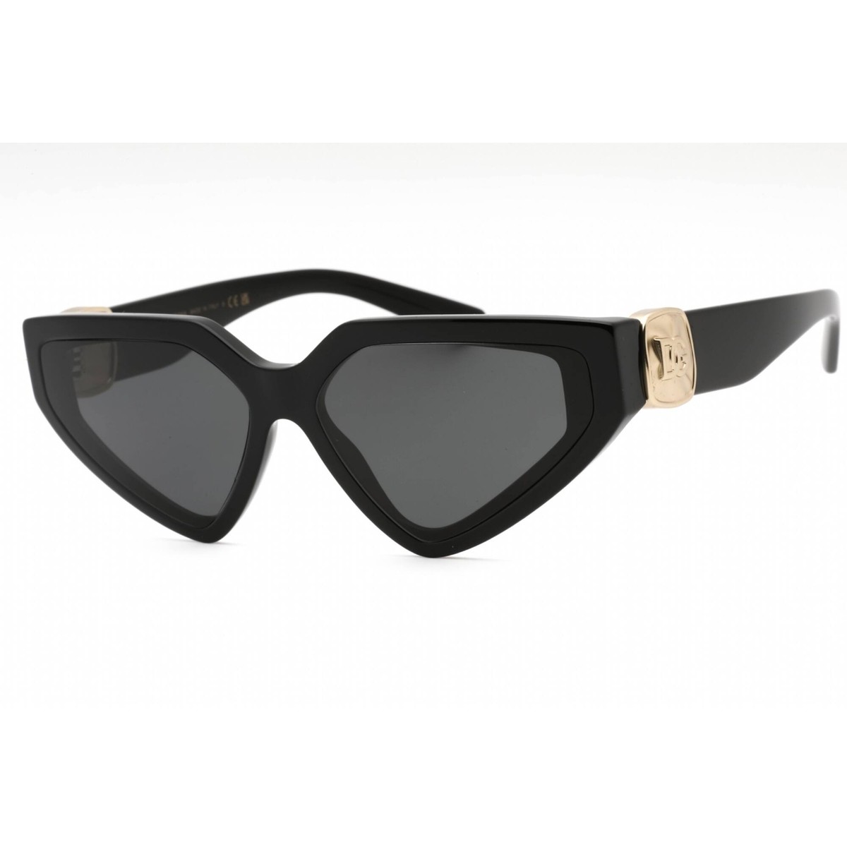 Dolce & Gabbana Women's Sunglasses Black Cat Eye Full Rim