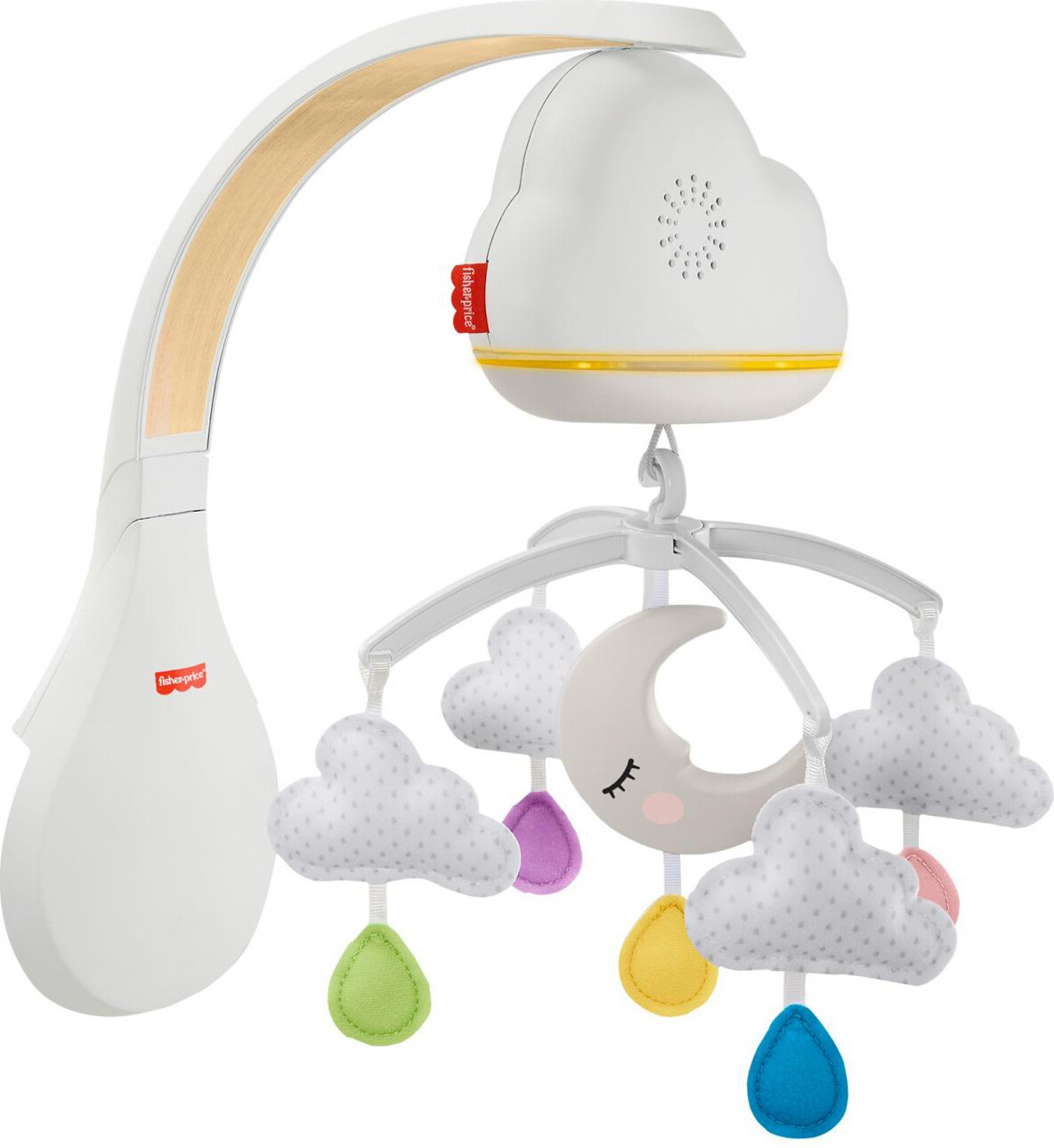 Mattel Fisher Price Soffici Nuvolette Giostrina per Culla per Bambini da 0+ Anni