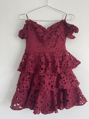 red tulle dress mini Simple red short prom dress, red tulle formal party dress