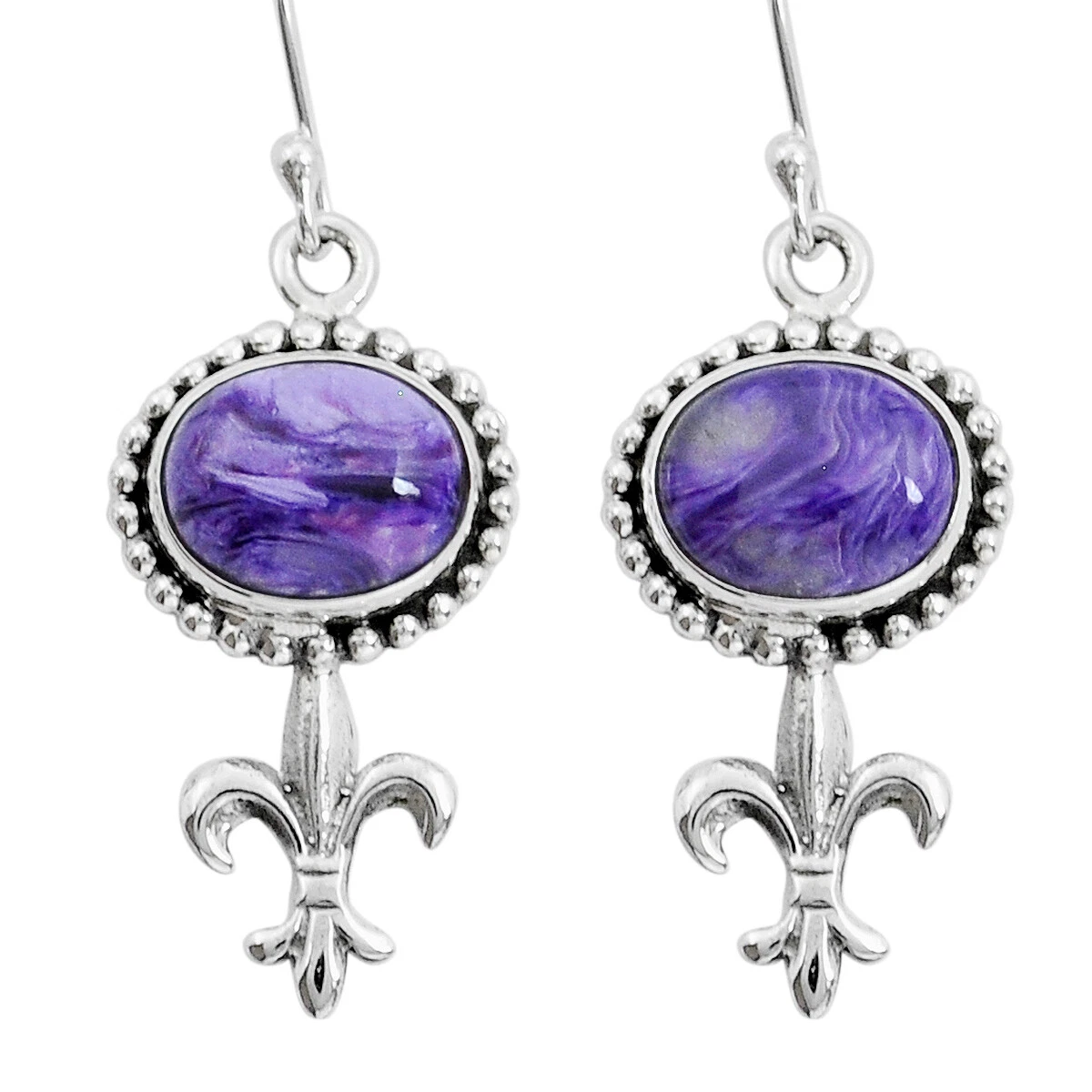 Fleur de hotsell lis earrings