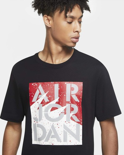 NIKE JORDAN STENCIL JUMPMAN MEN'S T 