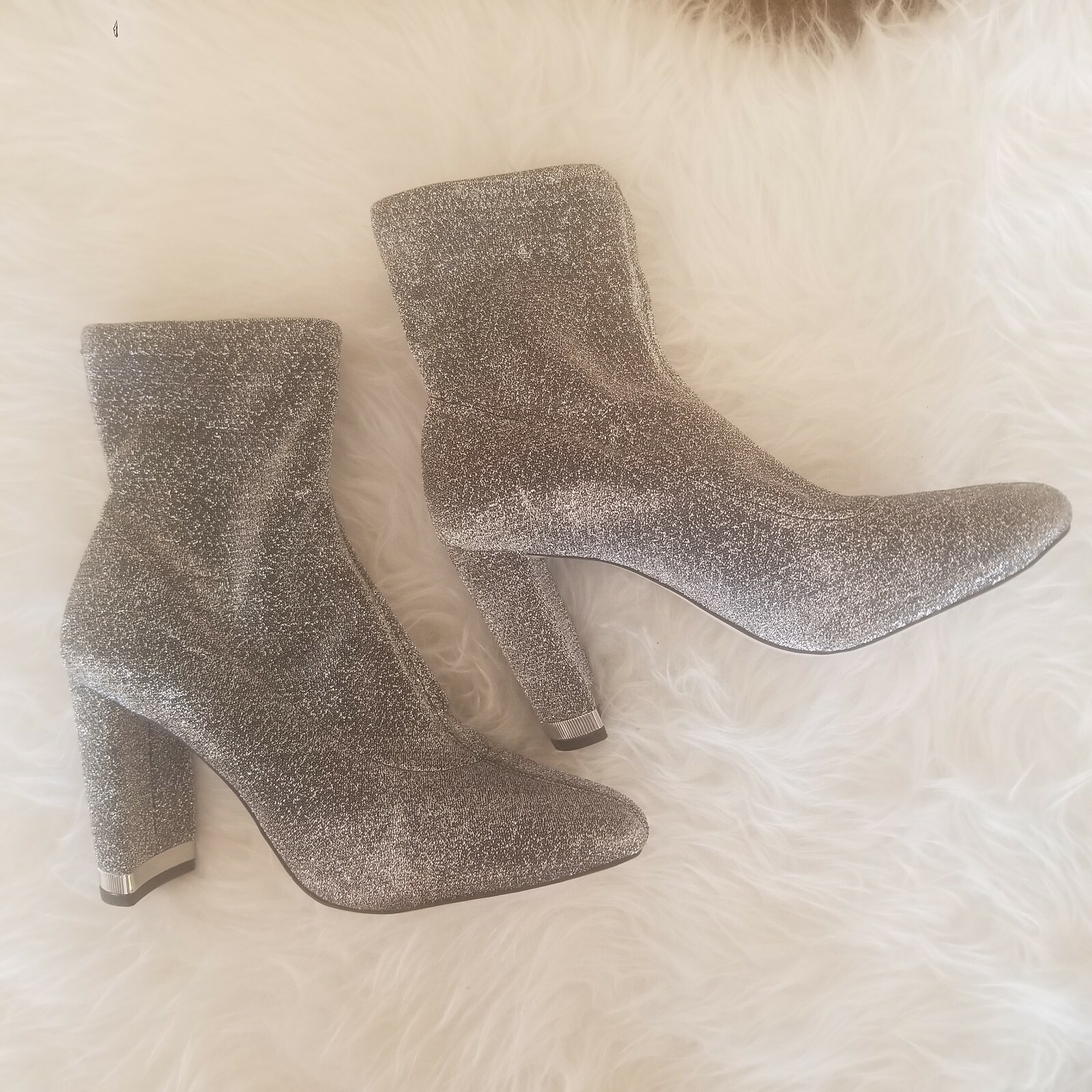 michael kors glitter bootie