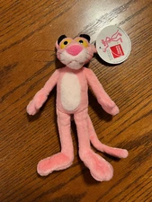 Exclusive 8" Owens Corning Pink Panther MGM Studios Inc Plush Toy ~ New With Tag
