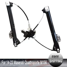 Front Driver Side Window Regulator W/Motor For 14-22 Maserati Quattroporte M156