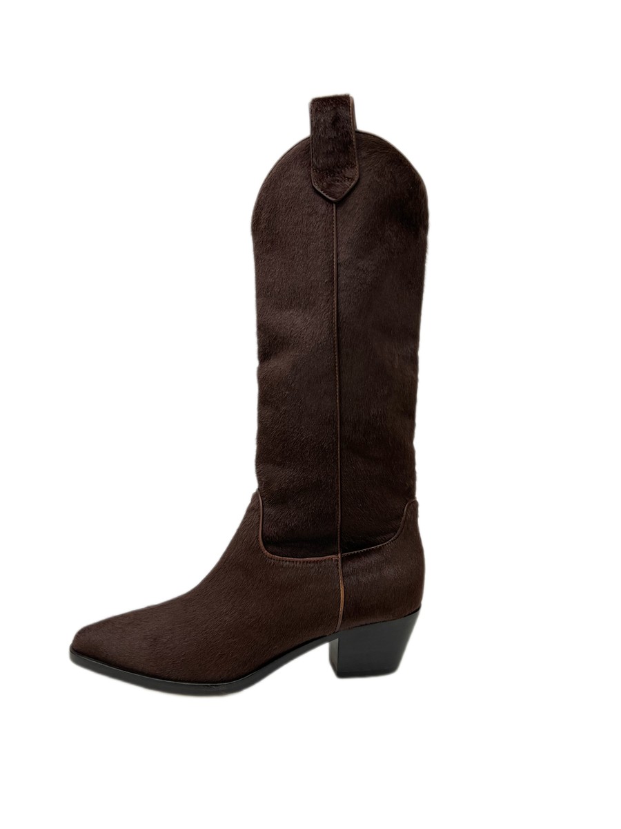 DARA ASTI WOOL BOOTS IN BLACK-WHITE 1 Shop - One More main image 3