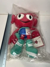 PRIMECO CELL PHONE 13” ALIEN MASCOT PINK PLUSH WITH TAG STUFFED VINTAGE 1999 NEW