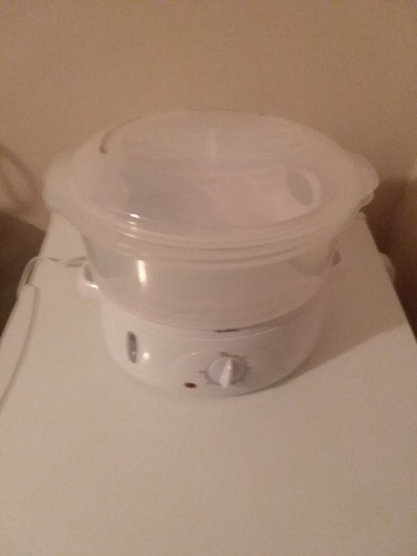 Kealive Food Steamer, 3 Tier, Model: HY-4401,White (Non Working- for parts only)