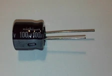 Nichicon 100uF 100 Volt Electrolytic Capacitor PF Series Radial Leads USA Seller