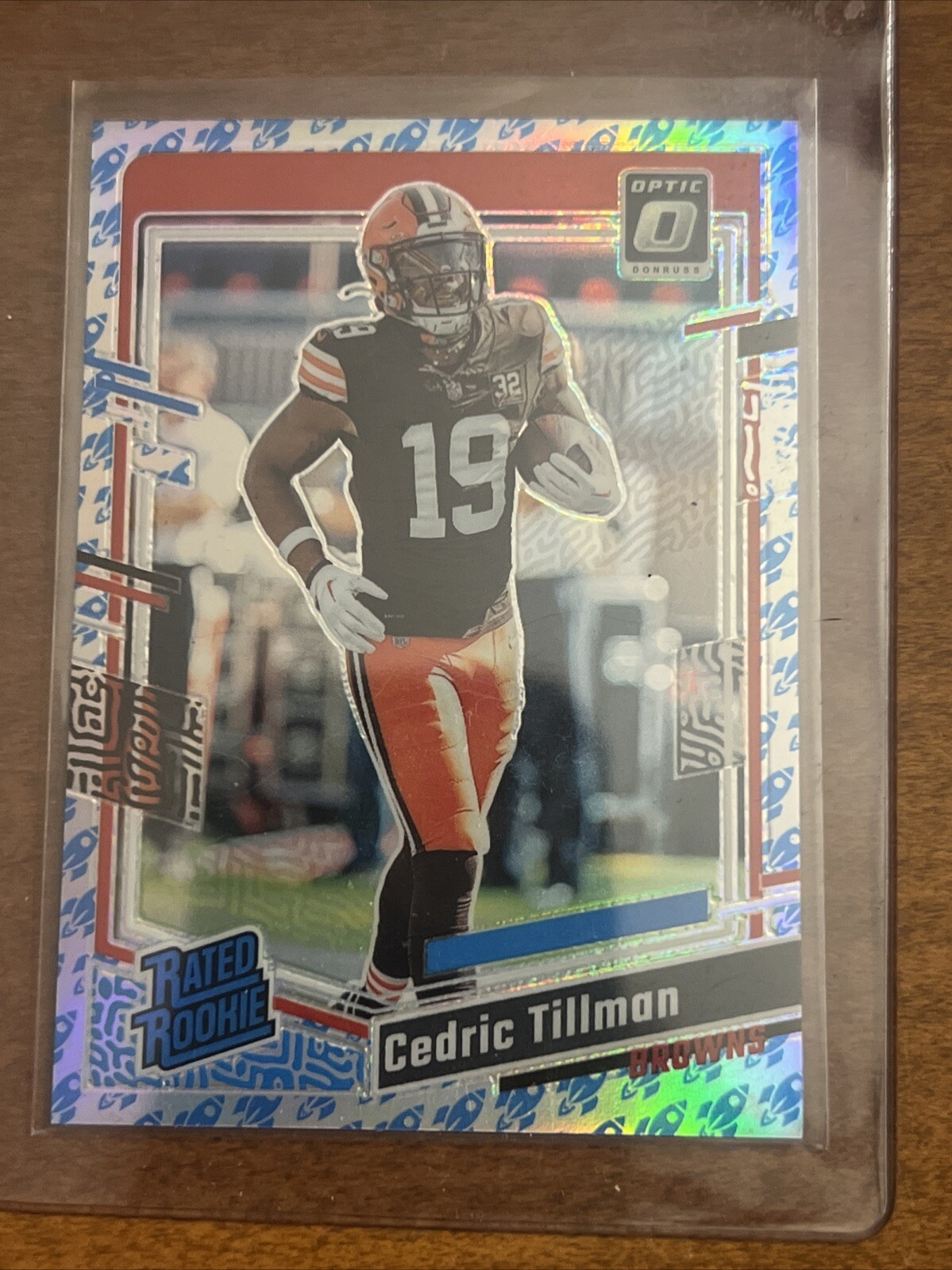 2023 Donruss Optic CEDRIC TILLMAN #224 Rated Rookie ROCKET SHIP SSP Browns