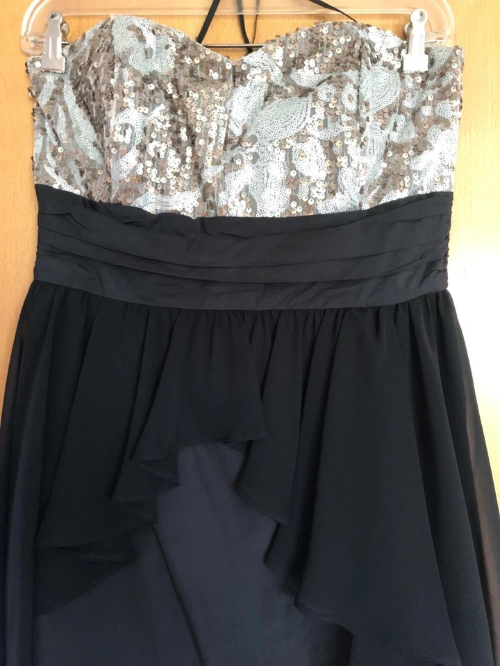 Coctailkleid Swing Sposa, schwarz-silber, Gr. 36, „Neu“ - Bild 4 von 4