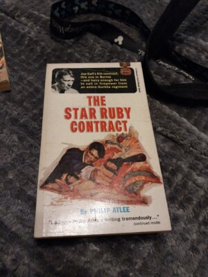 The Star Ruby Contract Philip Altlee Paperback 1967  Vintage Crime Adventure 