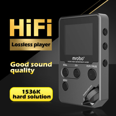 DSD DAC Stereo HiFi MP3 MP4 Music Player Bluetooth FM Radio Video HD Lossless