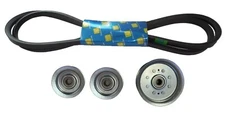 Idler Pulley Kit with 48" Deck Belt Fits John Deere SCOTTS L2048 L2548