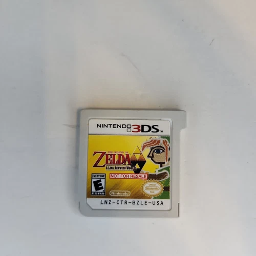 NFR Zelda: A Link Between Worlds Tested Working Property Of Nintendo Demo Cart