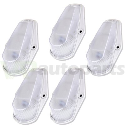 Fit for Ford Super Duty Pickup 5 Cab Marker Clearance Light Clear Light