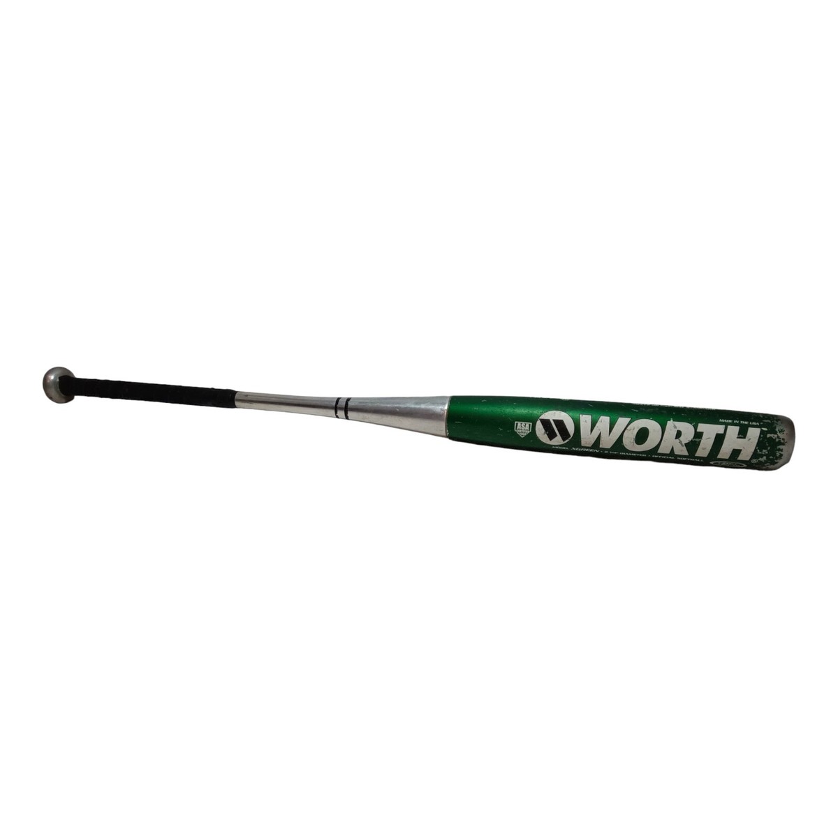 Worth Green EST max CU31 34/28 Softball Bat 34in 28oz 98 MPH