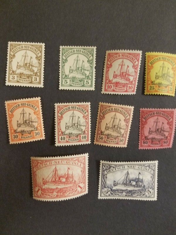 German Colonies New Guinea 1900 no watermark MNH