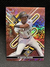 2022 TOPPS FINEST KeBRYAN HAYES ROSE GOLD MINI DIAMOND REFRACTOR 19/50 PIRATES
