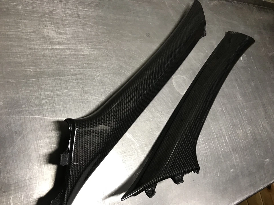RSX A-Pillars Carbon Fiber Hydro Dip Type S Vtec K20 password - Image 3 of 4