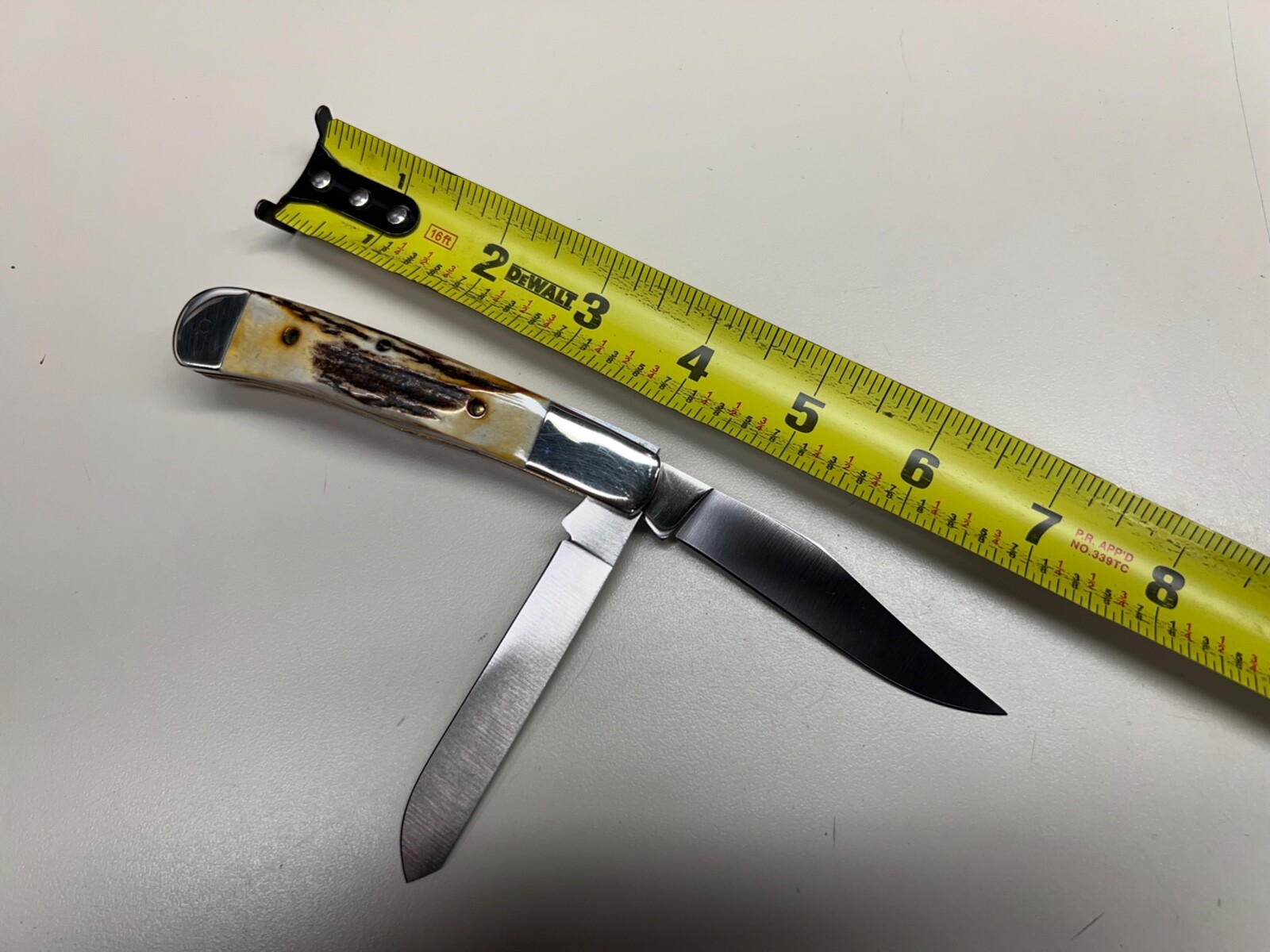 CENTRAL KENTUCKY KNIFE CLUB FOLDING KNIFE 2 BLADE 1991 SHOW AWARD NICE