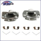 Front Brake Calipers w/ Bracket Pair 2 for Honda CR-V Element 2.4L 2003-2011