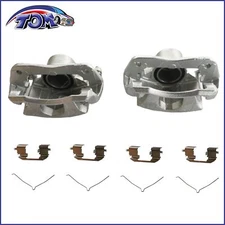 Front Brake Calipers w/ Bracket Pair 2 for Honda CR-V Element 2.4L 2003-2011