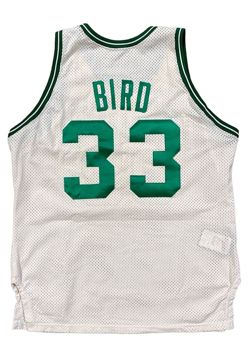 1987-88 Larry Bird Boston Celtics Used Playoffs Game Worn Home
