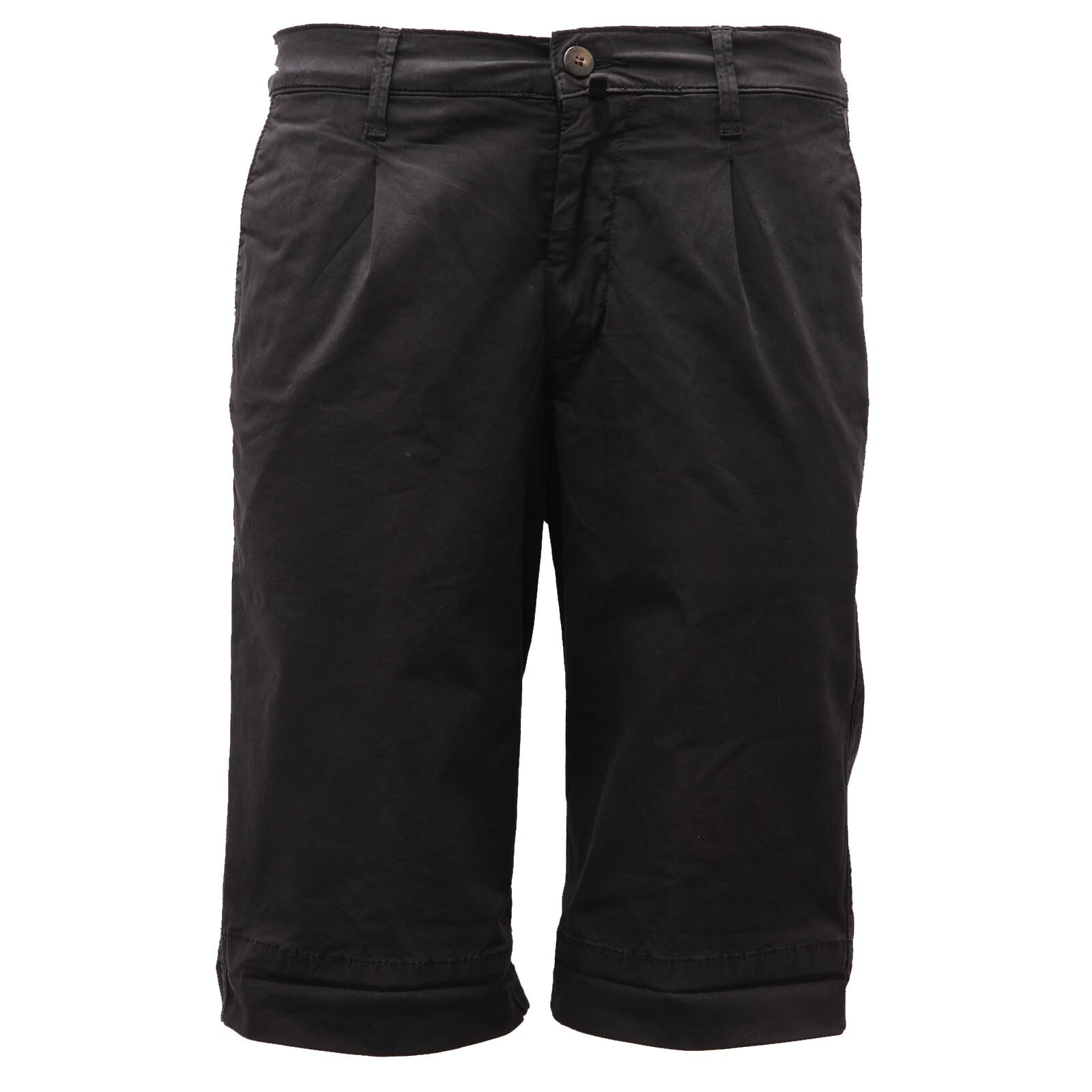 4628AF бермуды uomo FOUR.ДЕСЯТЬ мужских черных хлопковых шорт