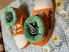 Cleveland Indians Guardians Slider Slippers New Never Used Collectors Item