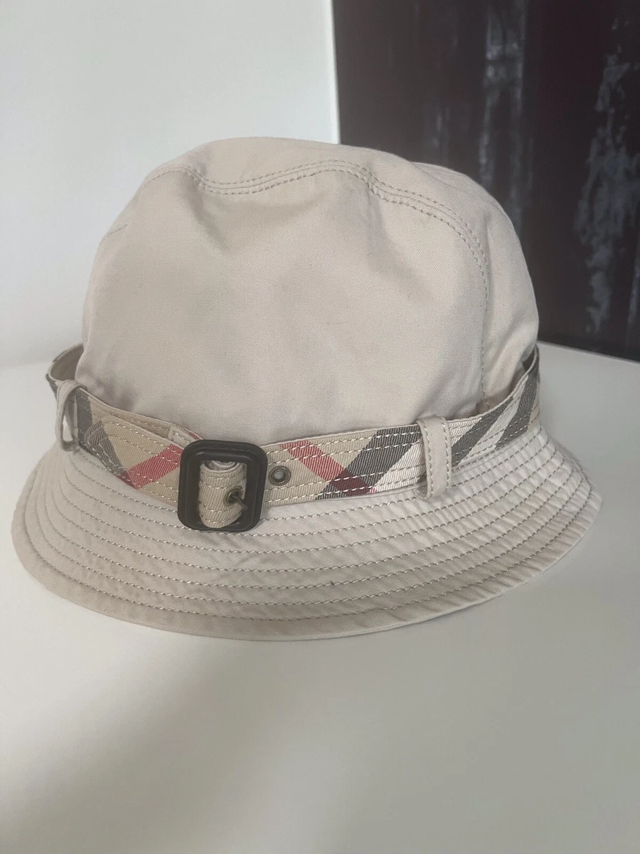 Burberry Classic Bucket Hat Beige color Kids Size L