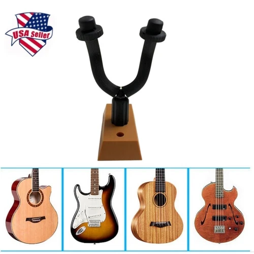 Guitar Hangers Stand Wall Mount Adjustable Hook Holder Instrument Display