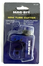 MAG-BIT MINI TUBE CUTTER 801.118C TUBING CUTTER 1/8" TO 1-1/8" OD CAPACITY