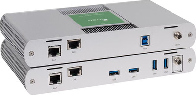 ICRON USB 3-2-1 Raven 3104 - EU4 Port 100m USB 3-2-1 CAT 6A/7 Extender System