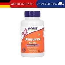 NOW Foods, Ubiquinol, 100mg, 120 weiche Gelkapseln