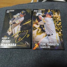 [OBO/MSG]Calbee Sports Card Taisei Makihara Yuki Yanagita