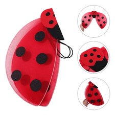 2 Pcs Children's Performance Props Ladybug Wings Costume Costumes Kids