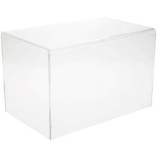 Plymor Clear Acrylic Display Case with No Base, 14" x 9" x 9"