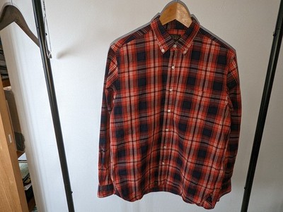 Beams Plus Herren Plaid Shirt Hemd Medium