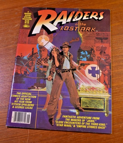 Raiders of the Lost Ark Marvel Super Special Magazine Volume 1 No. 18