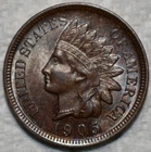 Uncirculated 1905 Indian Head Cent, Razor-Sharp & Highly Lustrous.