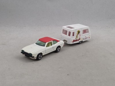 Majorette Ford Capri + Caravan St. Tropez Music Pop Nr. 251 1:60