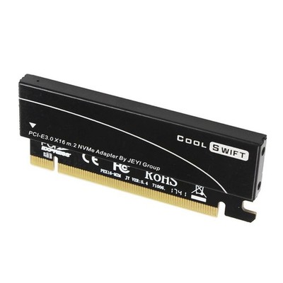 NVMe M.2 NGFF SSD Zu PCIE 3.0 X16 Adapter Erweiterungskarte &