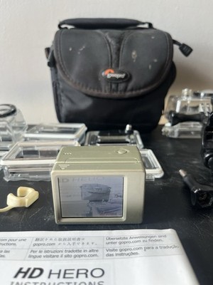 GoPro HERO 1st Gen Action Camera YHDC5170 LCD & BacPac w