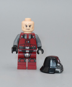 LEGO Star Wars Sith Trooper deep red minifigure 75001