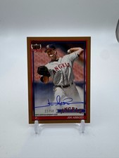 2026 Topps Series 1 91a-abb Jim Abbott Gold Border Auto /50 Angels