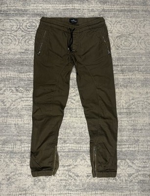 Stone Island Nylon Authentic Shadow Project Jogger Pants Size 48 Olive Italy